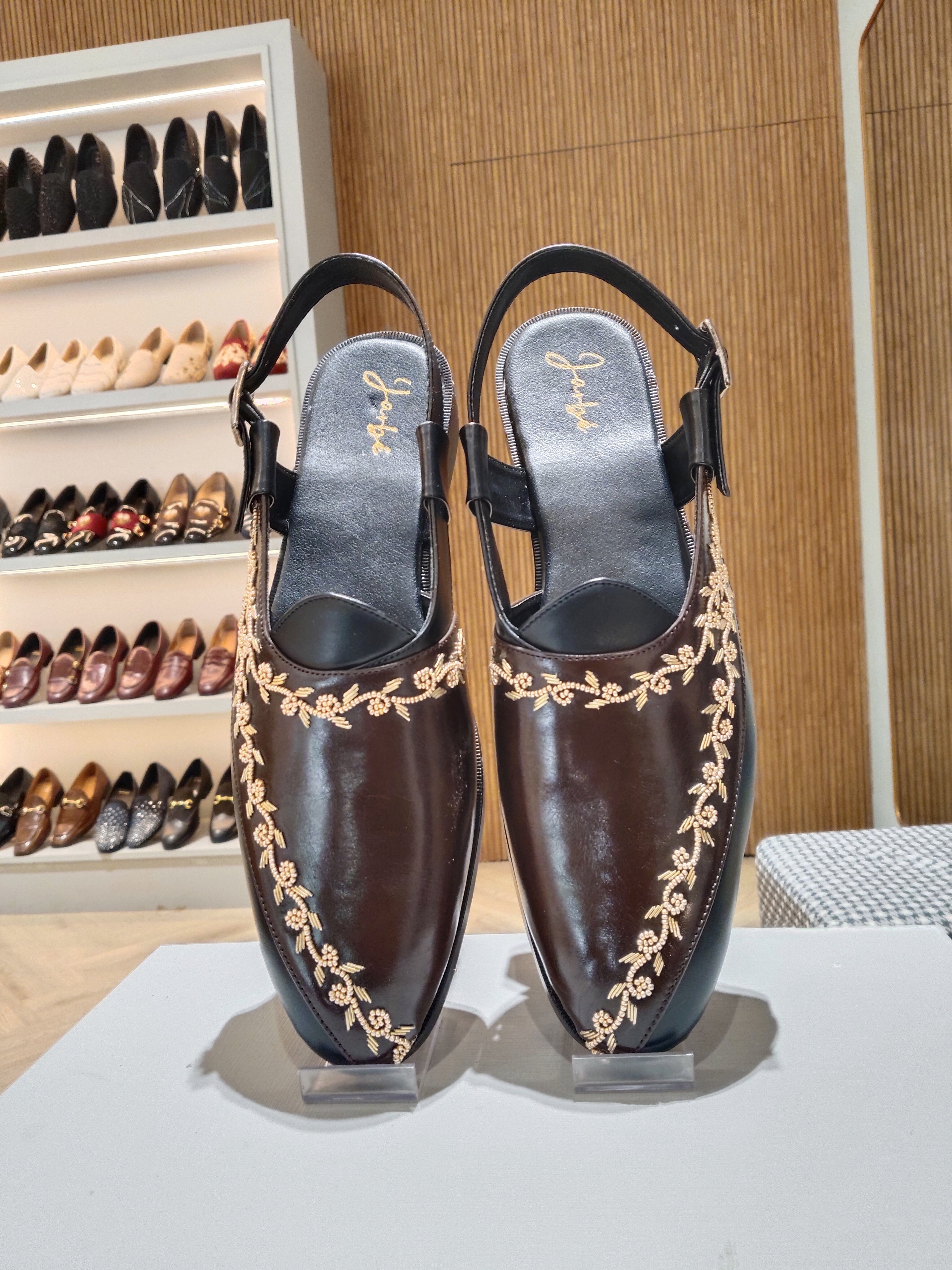 Jodhana Peshawar- Black & Brown