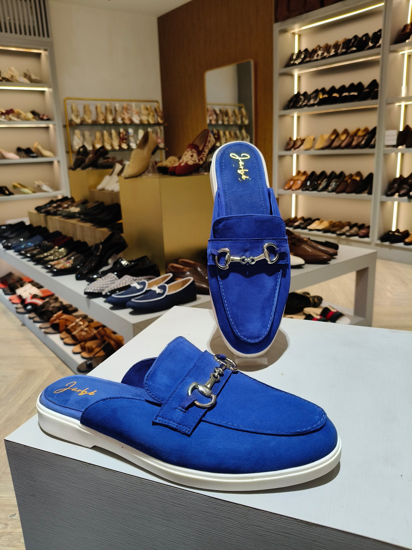 Royal Blue Suede