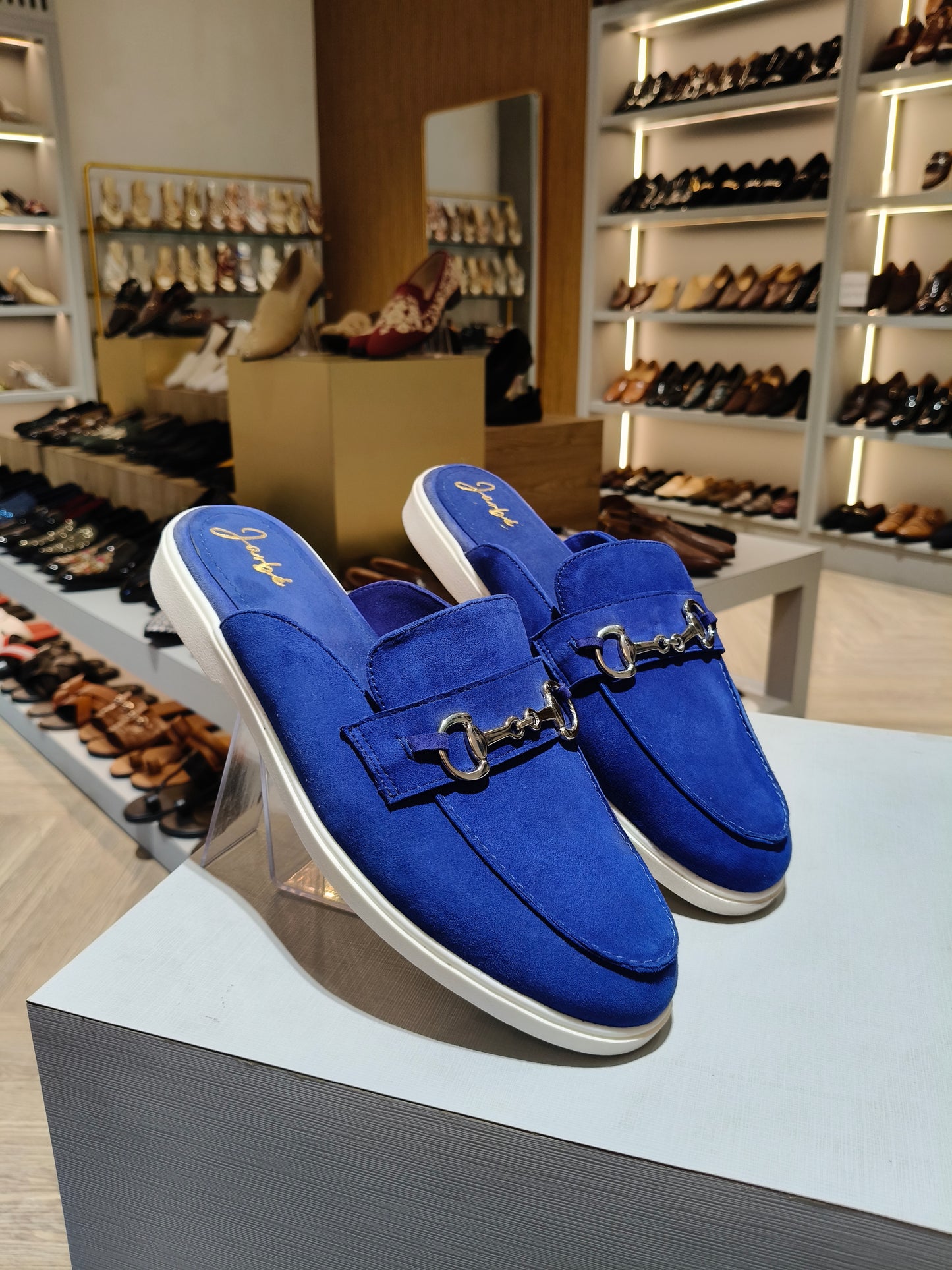 Royal Blue Suede