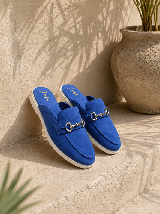 Royal Blue Suede