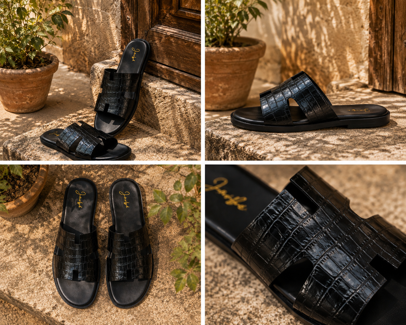 Jimmy- Black Croc