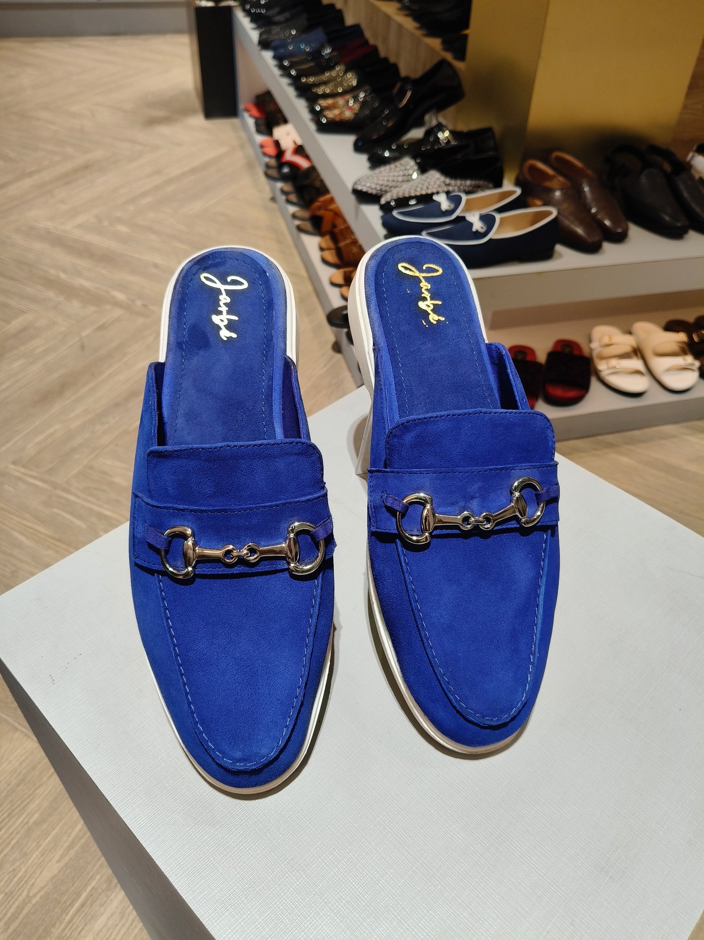 Royal Blue Suede
